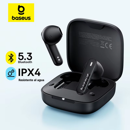 🛒 Auriculares Baseus Bowie E16 🎵 🔊 ¡28% DE DESCUENTO! ✨  30 horas de música, IPX4 Resistente al agua + ENVÍO GRATIS. ⏳ ¡OFERTA POR TIEMPO LIMITADO!