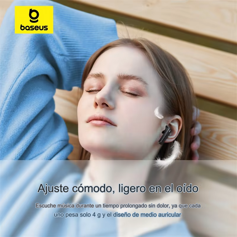 🛒 Auriculares Baseus Bowie E16 🎵 🔊 ¡28% DE DESCUENTO! ✨  30 horas de música, IPX4 Resistente al agua + ENVÍO GRATIS. ⏳ ¡OFERTA POR TIEMPO LIMITADO!